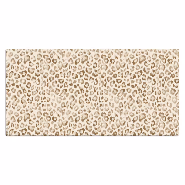 Sous main bureau - Léopard - Classique - Beige — 2