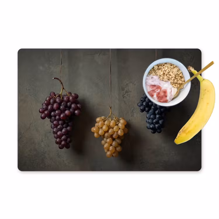 Set de table - Raisins - Coloré - Mur — 1