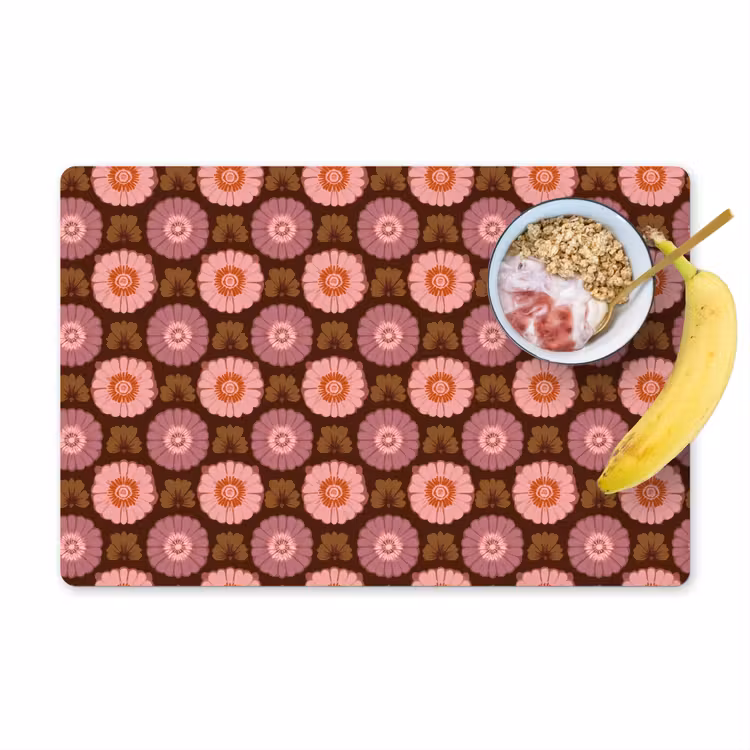 Set de table - Retro - Daisy - Pink — 1