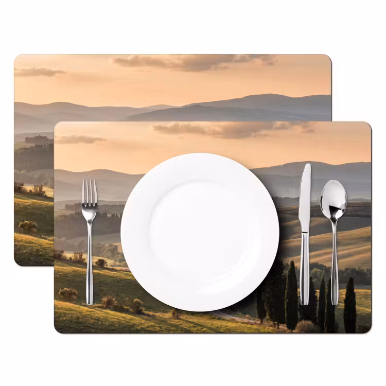 Set de table - Toscane - Paysage - Collines — 2