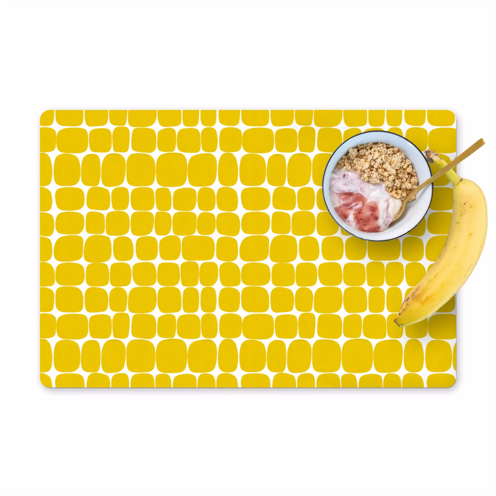 Set de table - Points - Moderne - Jaune — 1