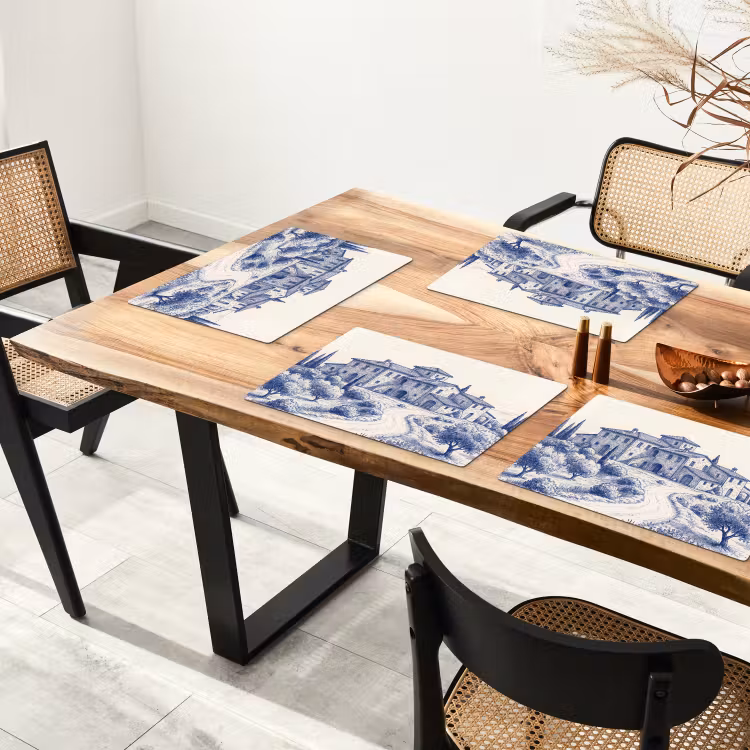 Set de table - Rustique - Domaine - Bleu — 3