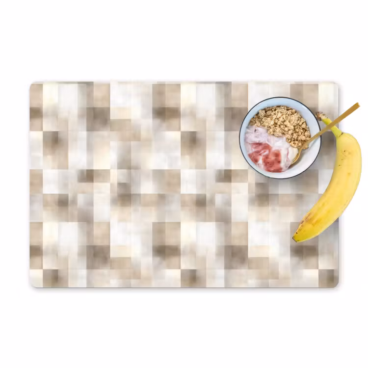 Set de table - Texture - Lin - Beige — 1