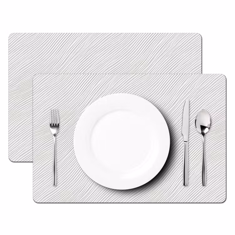 Set de table - Vagues - Côtes - Blanc — 2