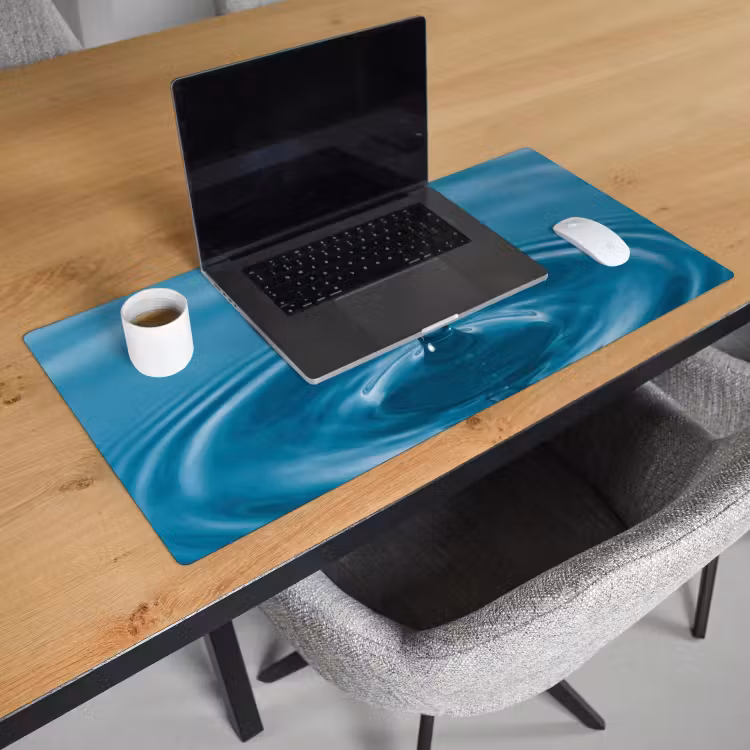 Sous main bureau - Goutte d'eau - Eau - Surface — 3
