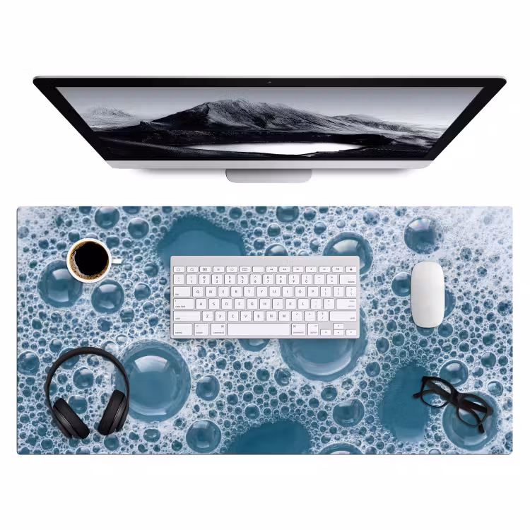 Sous main bureau - Mousse - Eau - Texture — 4
