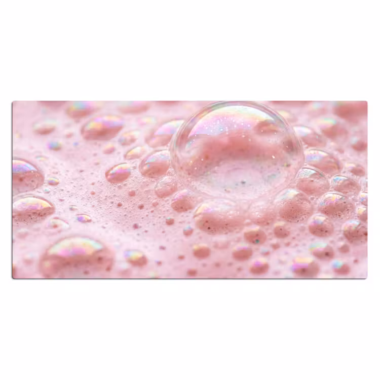 Sous main bureau - Mousse - Texture - Rose — 2