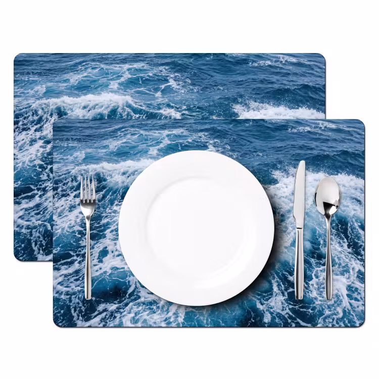 Set de table - Vagues - Océan - Bleu — 2