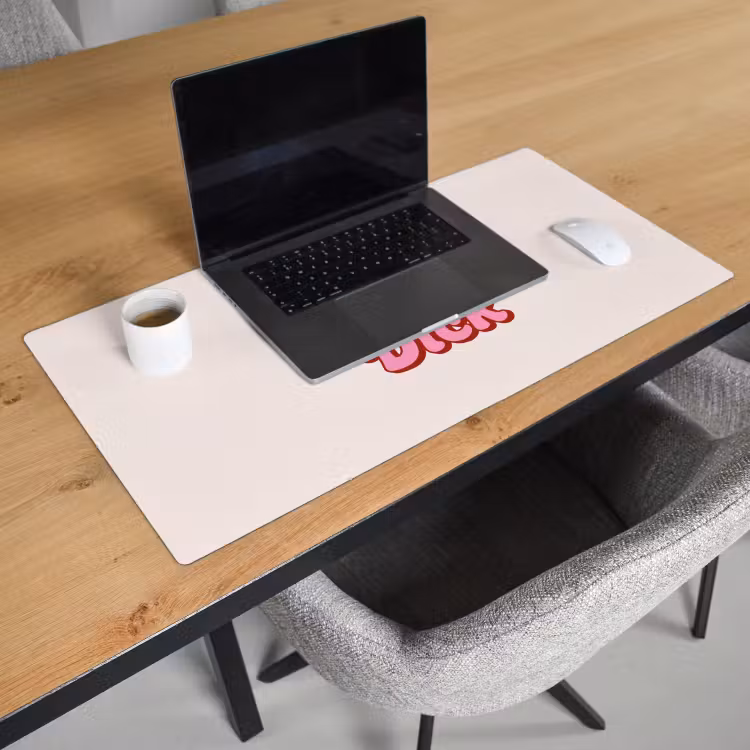 Sous main bureau - Texte - Message - Rose — 3