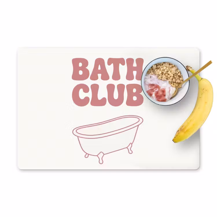 Set de table - Retro - Bain - Rose — 1