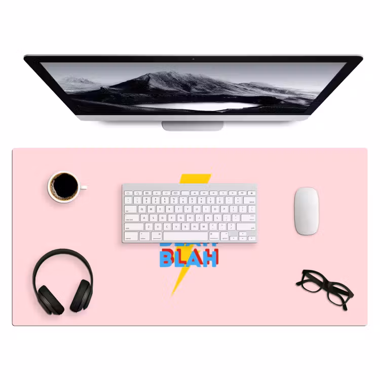 Sous main bureau - Blah - Eclair - Rose — 4