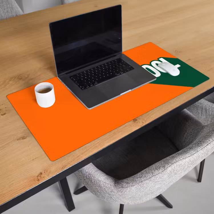 Sous main bureau - Cool - Orange - Vert — 3