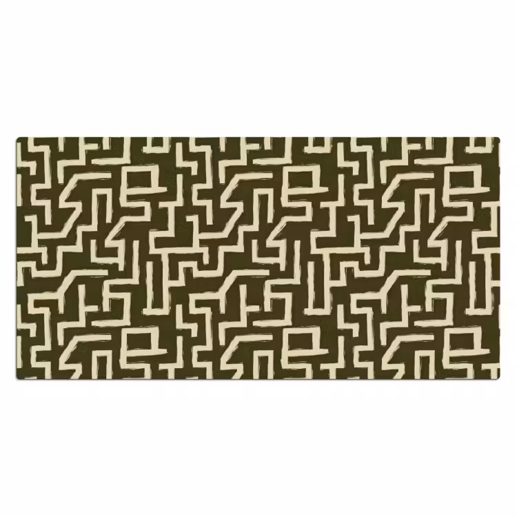 Sous main bureau - Abstrait - Lignes - Vert — 2