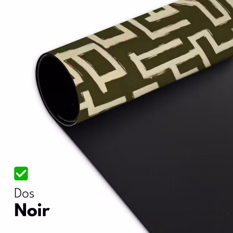 Sous main bureau - Abstrait - Lignes - Vert — 5