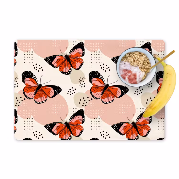 Set de table - Papillons - Rétro - Coloré — 1