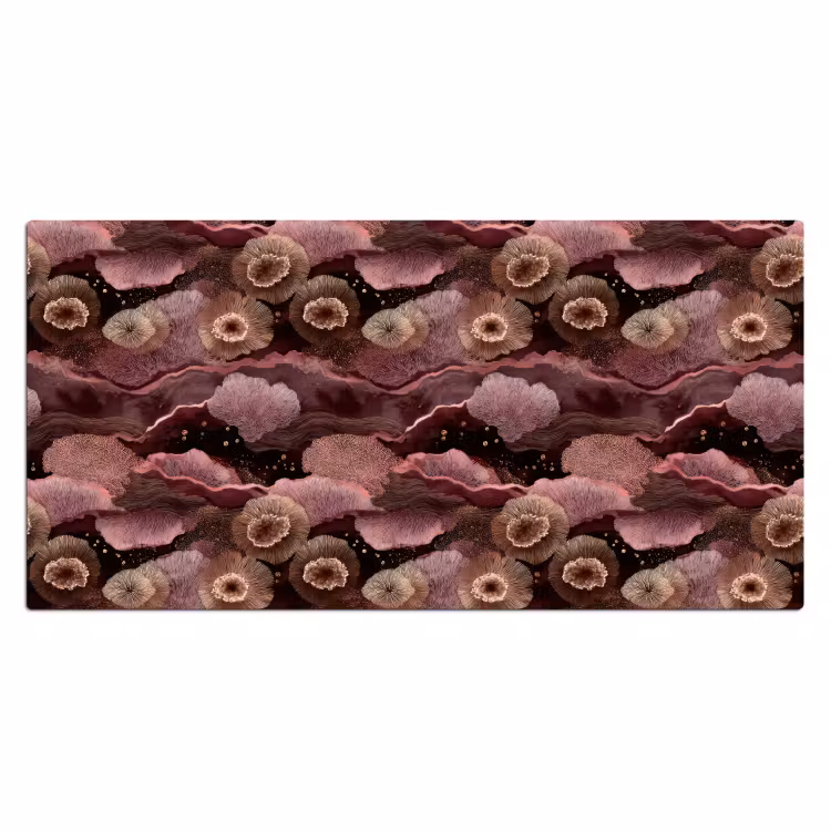 Sous main bureau - Corail - Bio - Rose — 2