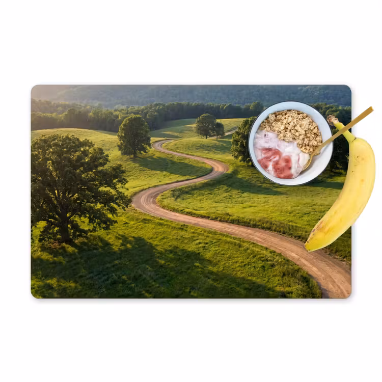 Set de table - Route - Pré - Nature - Vert — 1