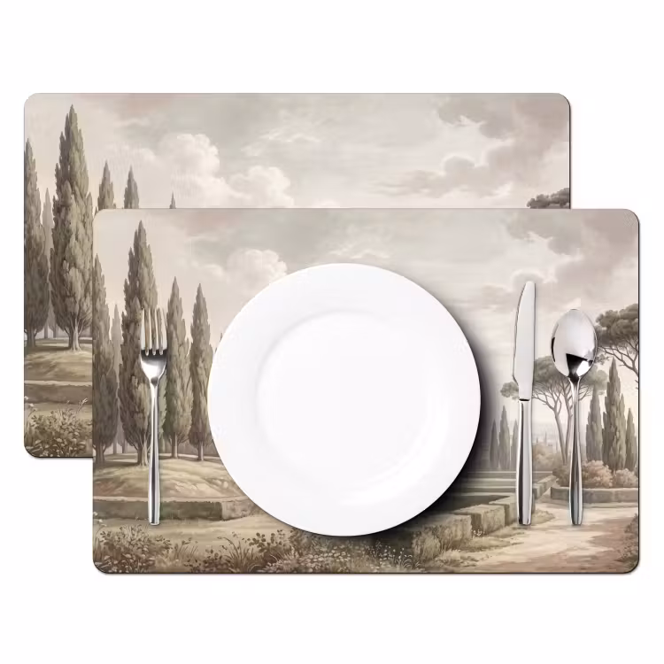 Set de table - Vallée - Jardin - Nature - Vert — 2