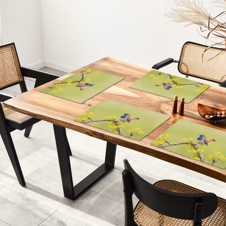 Set de table - Oiseau - Branche - Nature - Coloré — 3