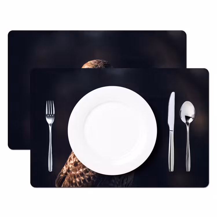 Set de table - Oiseau de proie - Buse - Brune — 2