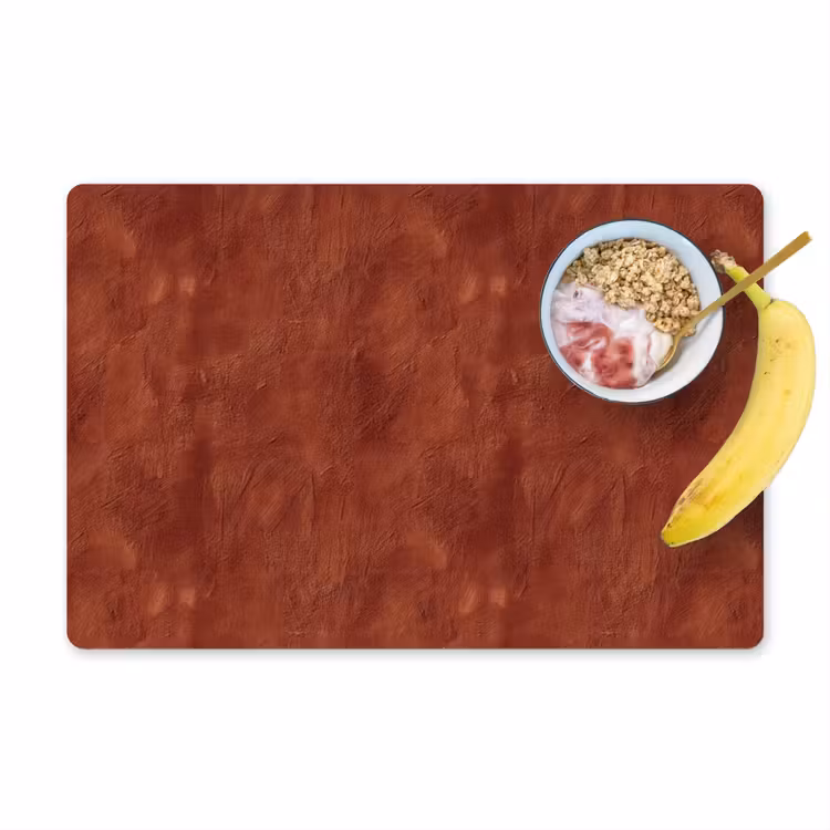 Set de table - Stuc - Texture  - Terracotta — 1