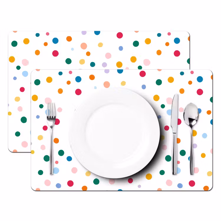 Set de table - Points - ludique - coloré — 2