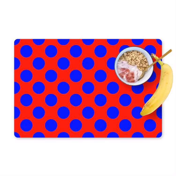 Set de table - Points - Classique - Rouge — 1
