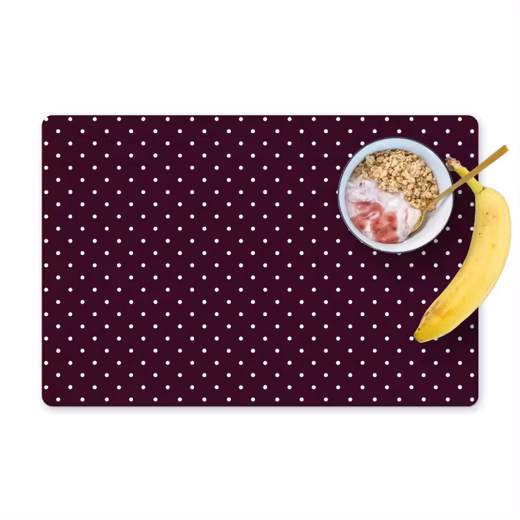 Set de table - Pois - Moderne - Violet — 1