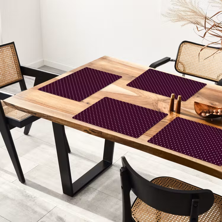 Set de table - Pois - Moderne - Violet — 3