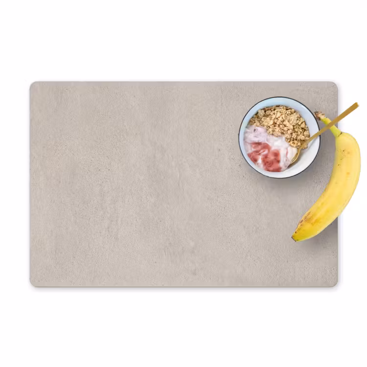Set de table - Texture - Uni - Abstrait - Beige — 1