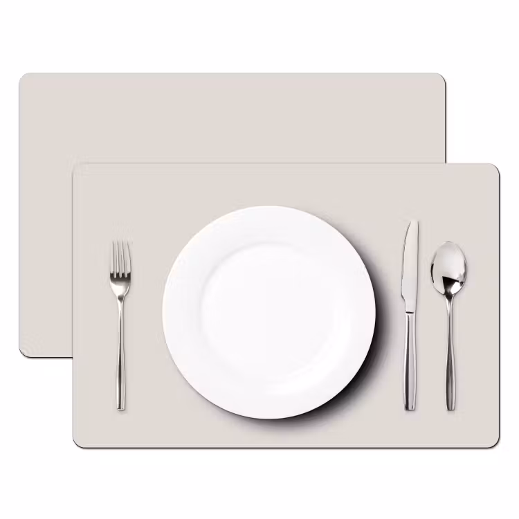 Set de table - Silent - Grès - Gris — 2