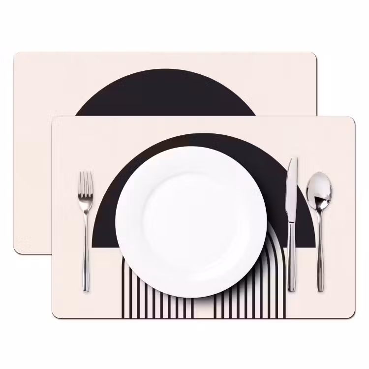 Set de table - Résumé - Arc - Moderne — 2