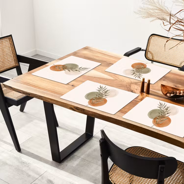 Set de table - Plante - Cercles - Abstrait — 3