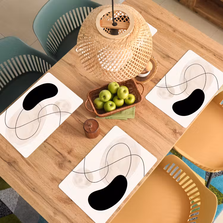 Set de table - Résumé - Formes - Art — 4