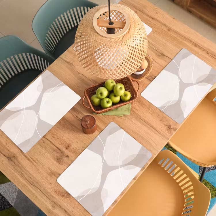 Set de table - Résumé - Formes - Beige — 4