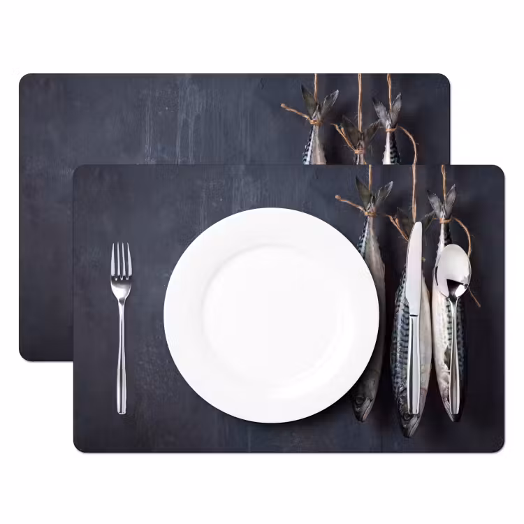 Set de table - Trois poissons - Corde — 2