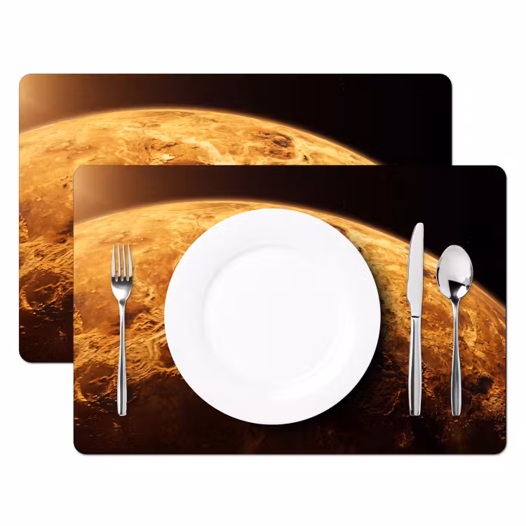 Set de table - Planète - Espace - Orange — 2
