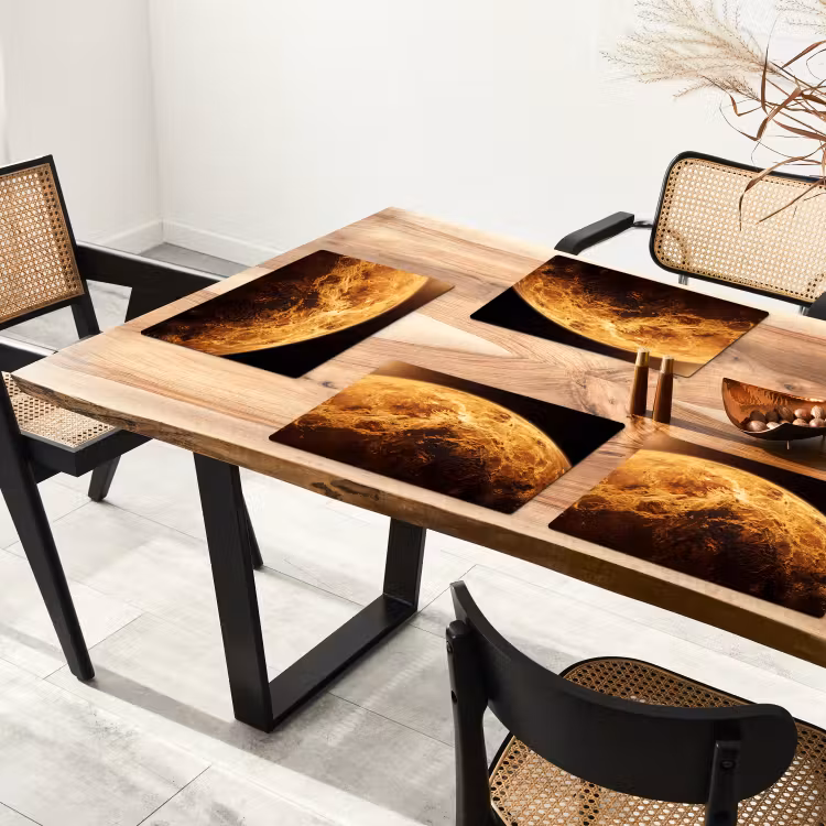 Set de table - Planète - Espace - Orange — 3