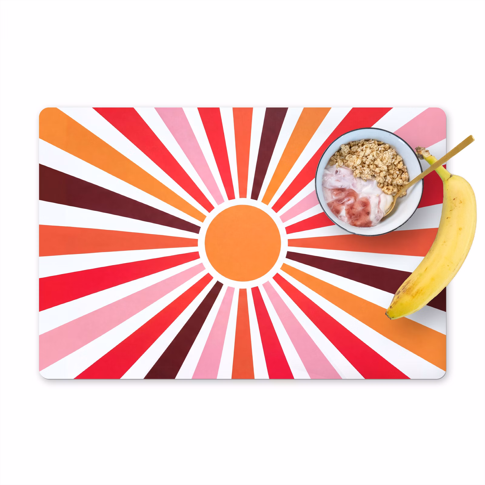 Set de table - Soleil - Rayons - Abstrait - Coloré — 1