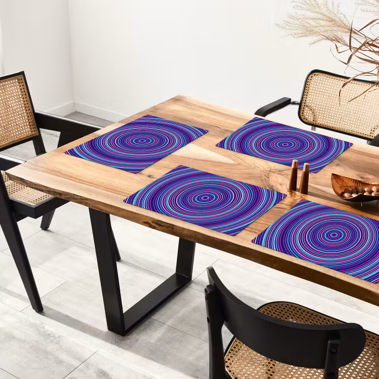 Set de table - Résumé - Cercles - Coloré — 3