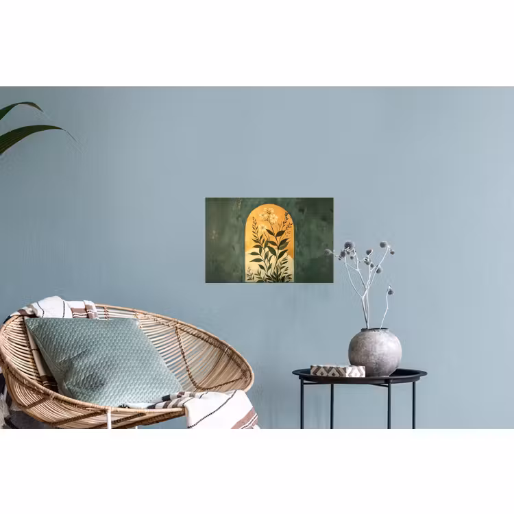 Sticker mural - Plante - Fleurs - Blanc — 4