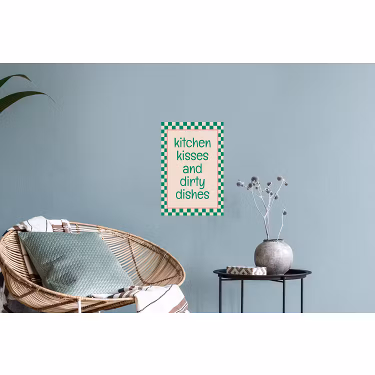 Sticker mural - Devis - Vert - Bloqué - Cuisine — 4