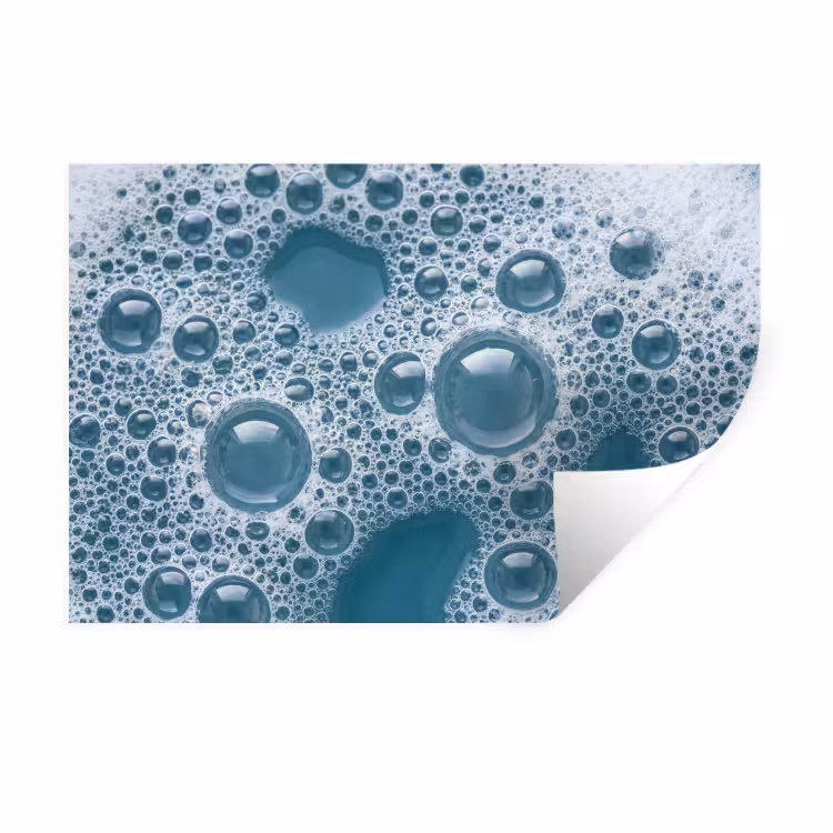 Sticker mural - Mousse - Eau - Texture — 1