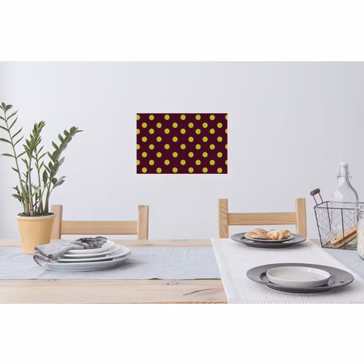 Sticker mural - Classique - Points - Vert — 3