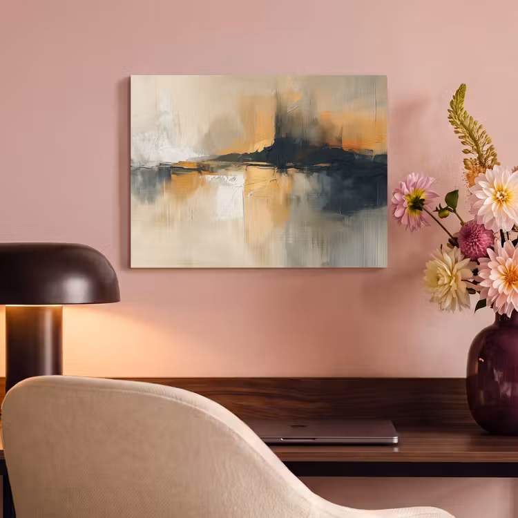 Tableau acoustique - Art moderne - Abstrait - Noir — 4