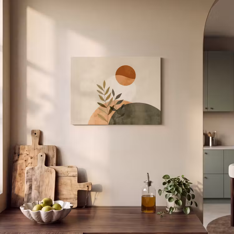 Tableau acoustique - Branches - Formes - Abstrait — 3