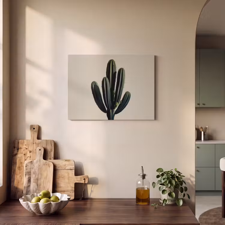 Tableau acoustique - Cactus - Subtil - Vert — 3