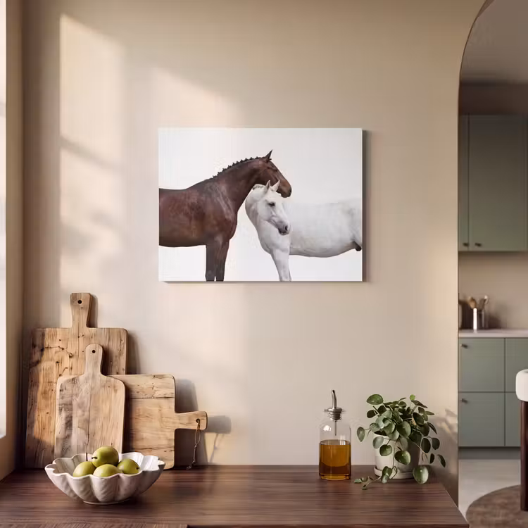 Tableau acoustique - Cheval - Moderne - Equilibre — 3