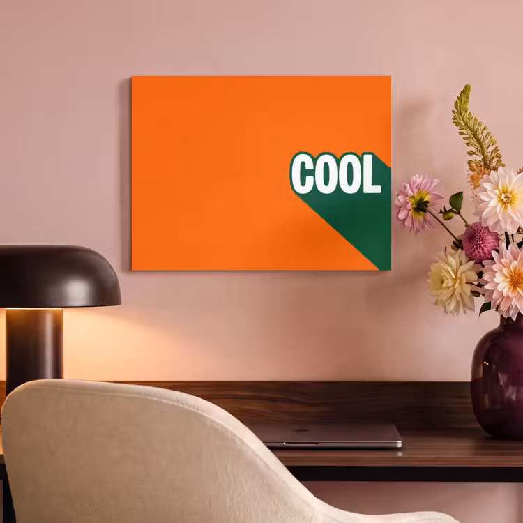 Tableau acoustique - Cool - Orange - Vert — 4