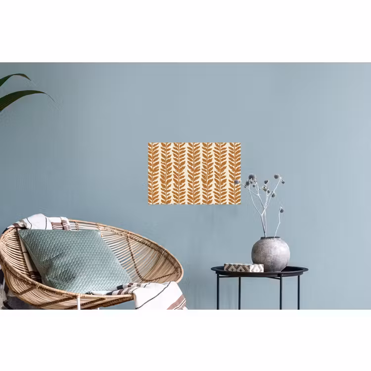 Sticker mural - Texture - Feuilles - Ocre — 4